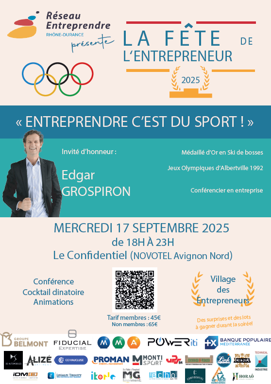 La fête de l'entrepreneur