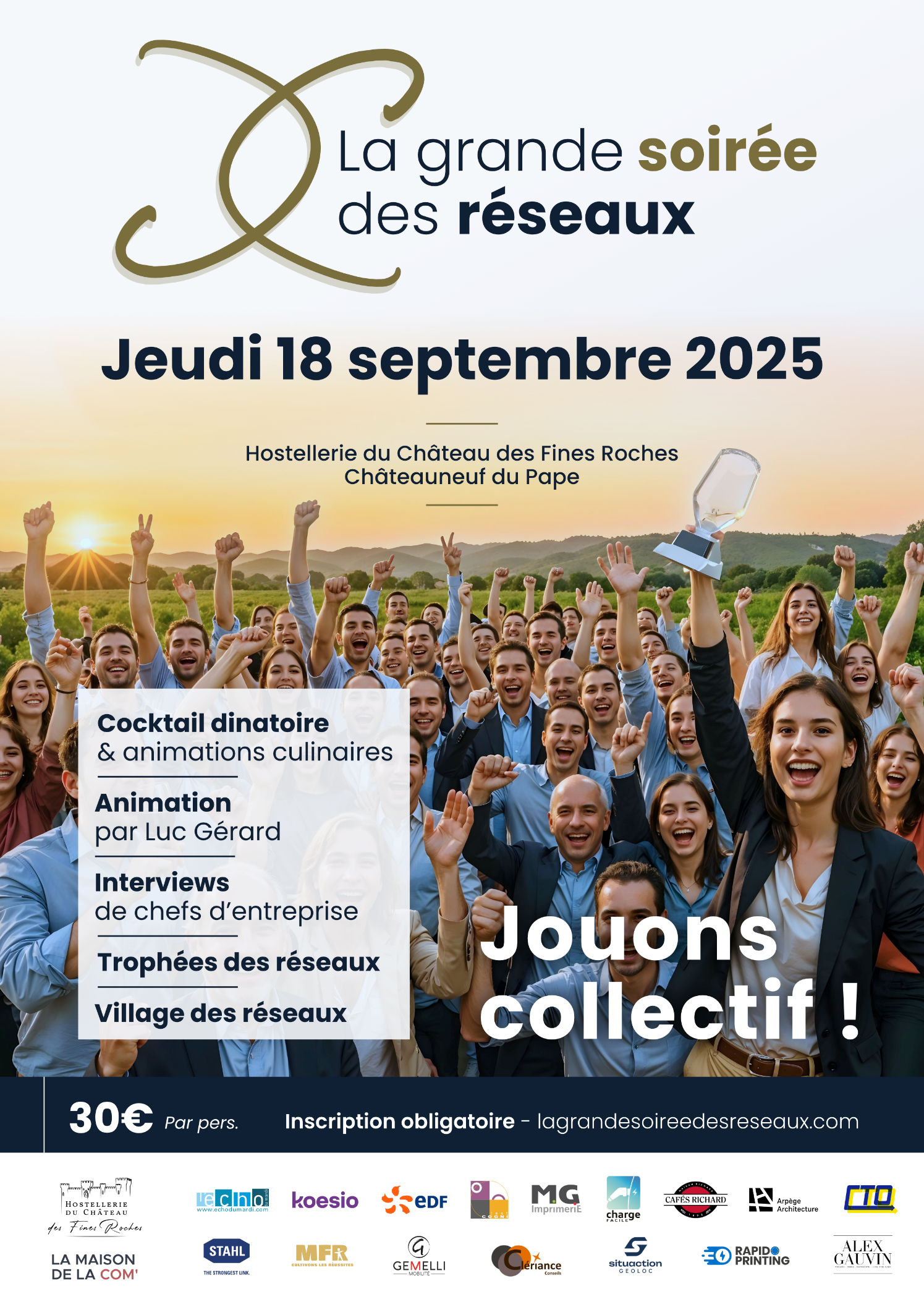 La grande soirée des réseaux